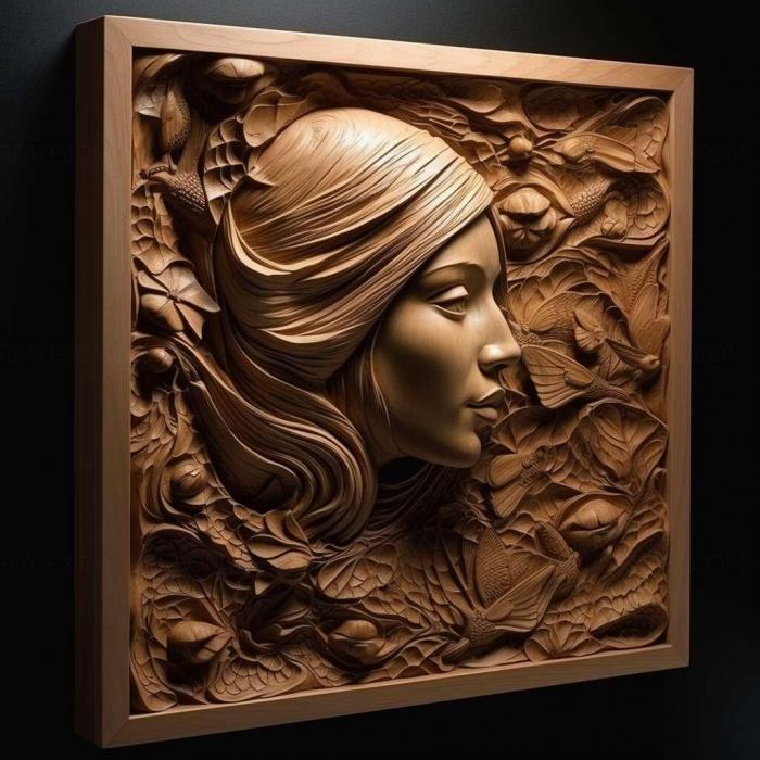 نموذج ثلاثي الأبعاد لآلة CNC 3D Art 